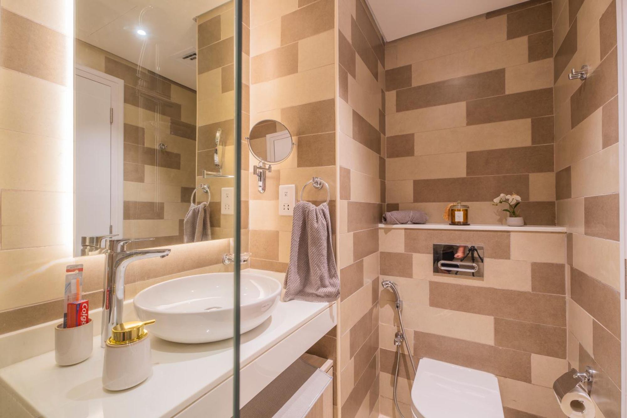 Studio With Pool And Private Beach Access On Palm Jumeirah Dubai Exteriör bild