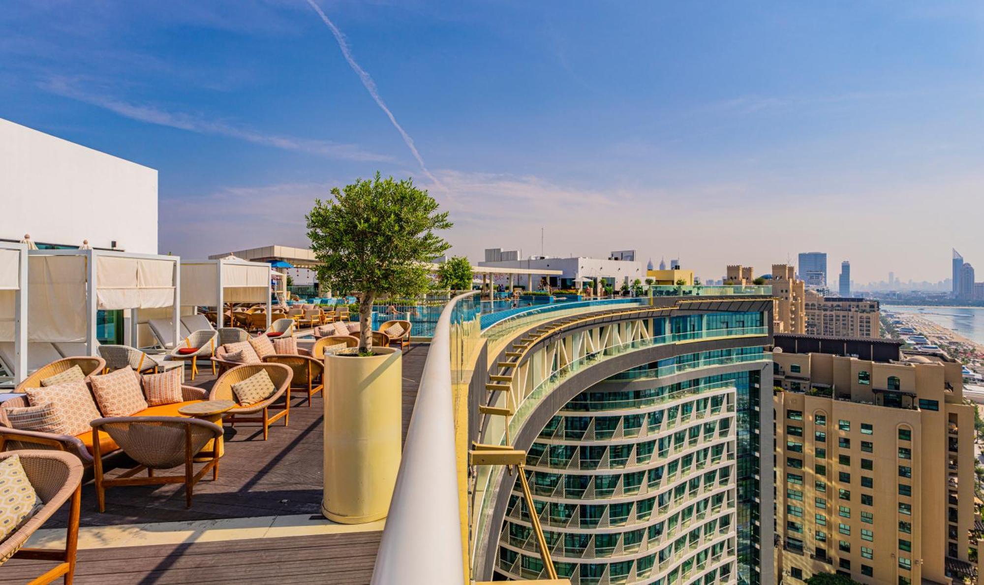 Studio With Pool And Private Beach Access On Palm Jumeirah Dubai Exteriör bild