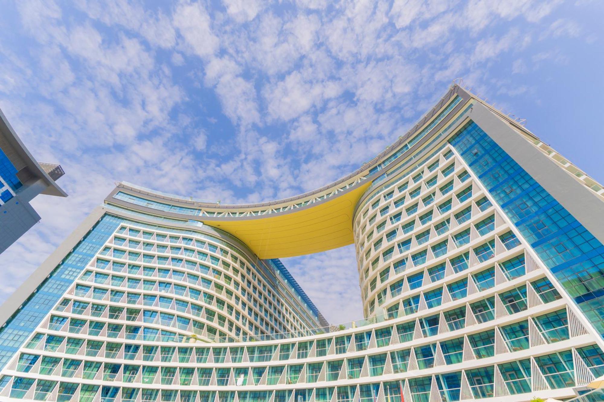 Studio With Pool And Private Beach Access On Palm Jumeirah Dubai Exteriör bild