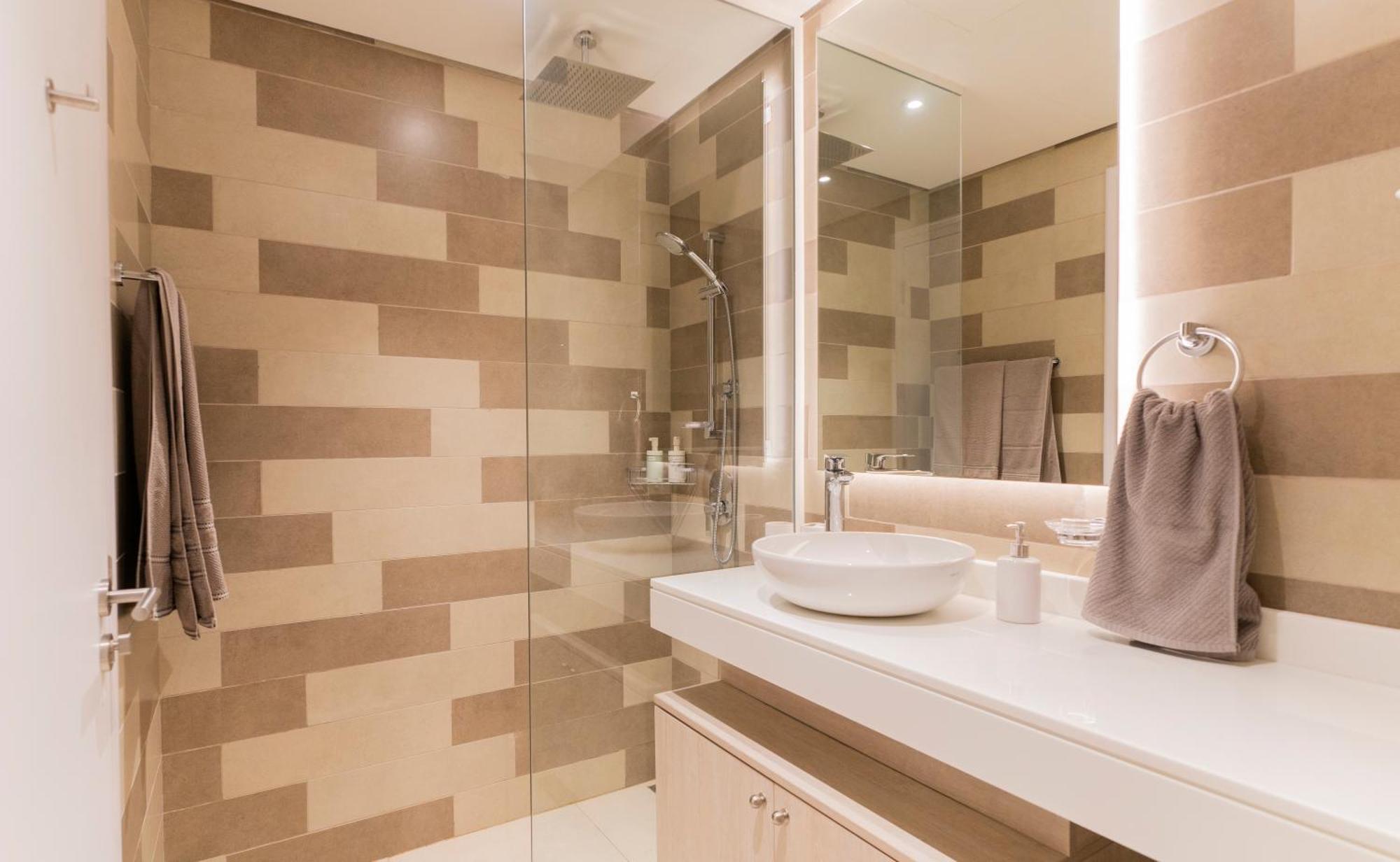 Studio With Pool And Private Beach Access On Palm Jumeirah Dubai Exteriör bild